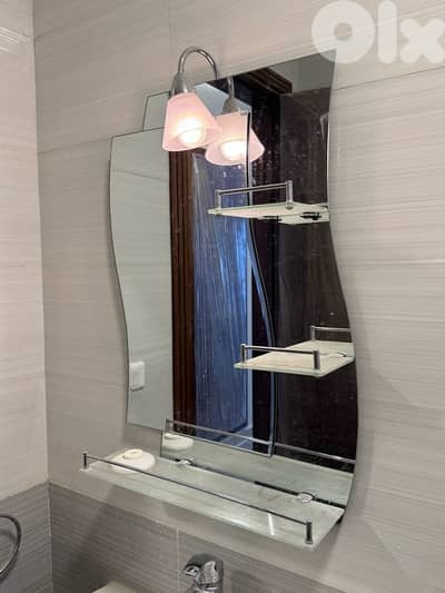 bathroom mirror