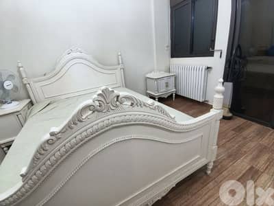 Rustic Bed with nightstands for sale