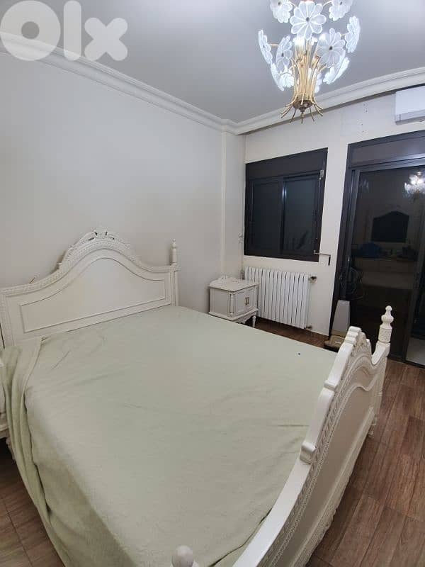 Rustic Bed with nightstands for sale 3