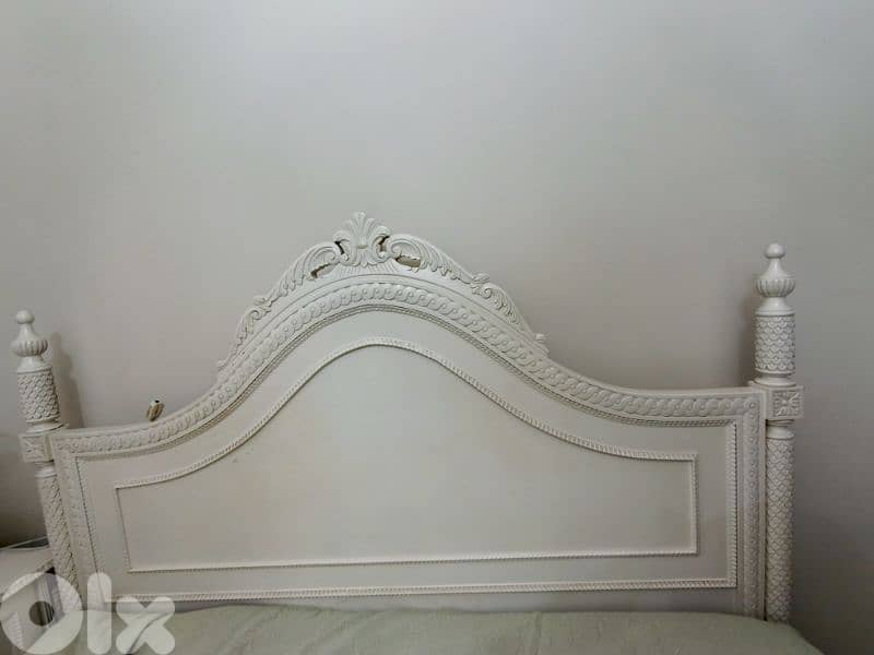 Rustic Bed with nightstands for sale 6