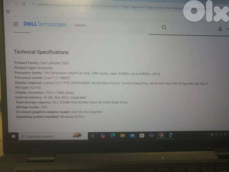 Laptop Dell 13.3 5