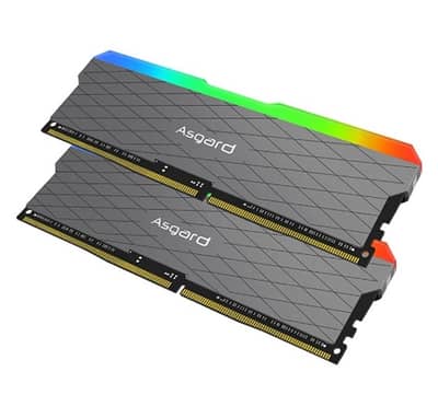 Asgard DDR4 Ram,RGB Ram 3200MHz 16GB (2x8GB) CL 16 LED 288-Pin