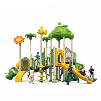 Kids Outdoor Playground 680 x 400 x 350 cm - ملعب خارجي كبير للأطفال