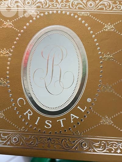 antique rare deco btle cristal Louis roederer