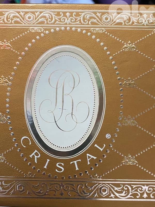 antique rare deco btle cristal Louis roederer 1