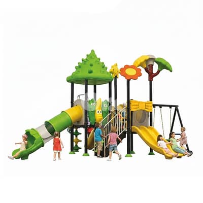 Kids Outdoor Playground 550 × 420 × 330 cm - ملعب خارجي كبير للأطفال