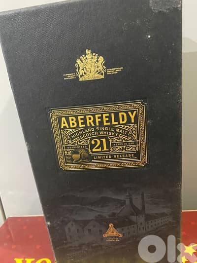 antique rare Bottle aberfeldy 21
