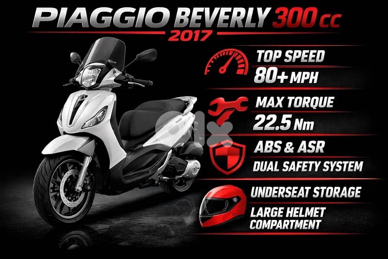piaggio Beverly 300 cc hot deal 1750$ 5