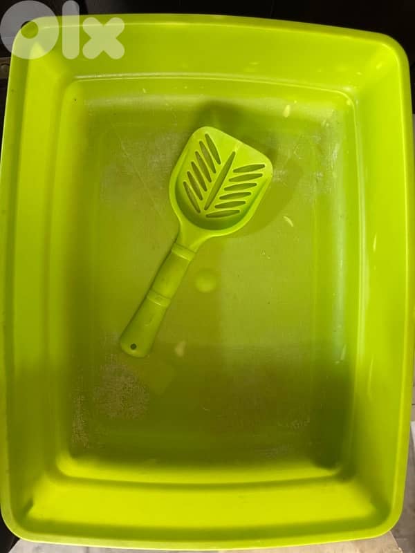 Cat Litter box and pack 1