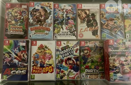 Nintendo Switch Used games