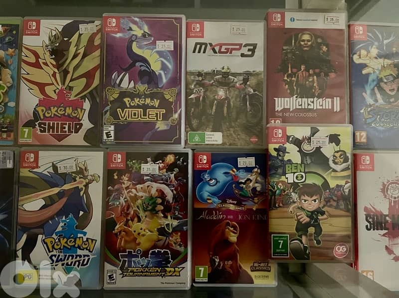 Nintendo Switch Used games 1
