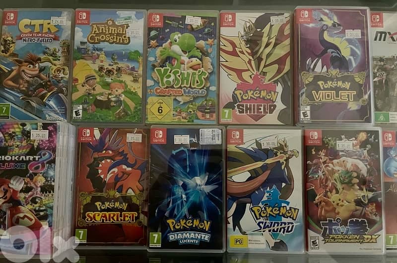 Nintendo Switch Used games 2