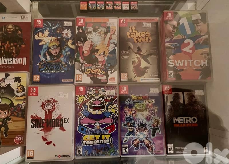 Nintendo Switch Used games 3
