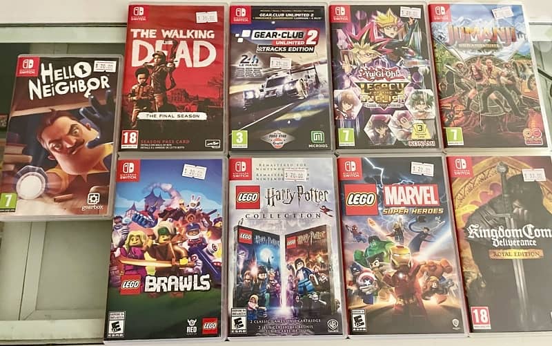 Nintendo Switch Used games 5