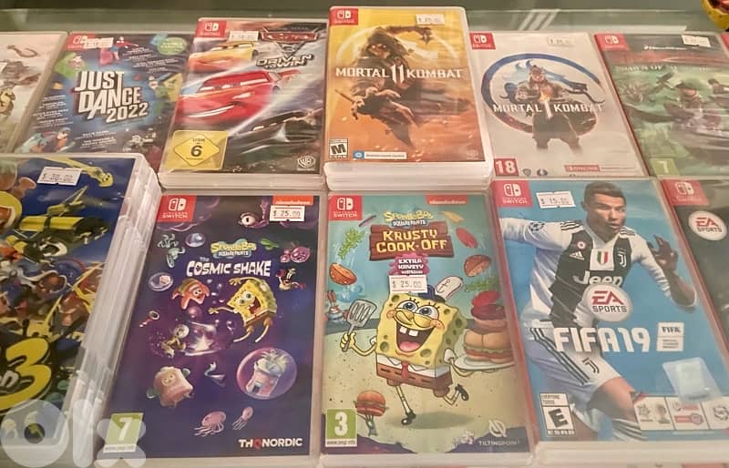 Nintendo Switch Used games 6