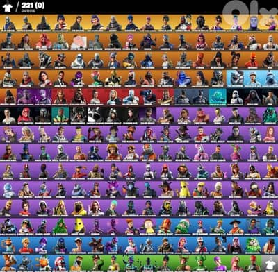 OG Fortnite Account – Black Knight, Reaper, Double Helix + 200+ Skins!