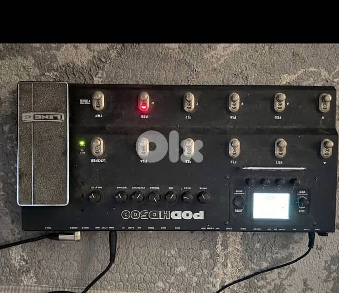 6 POD HD500 processor 2