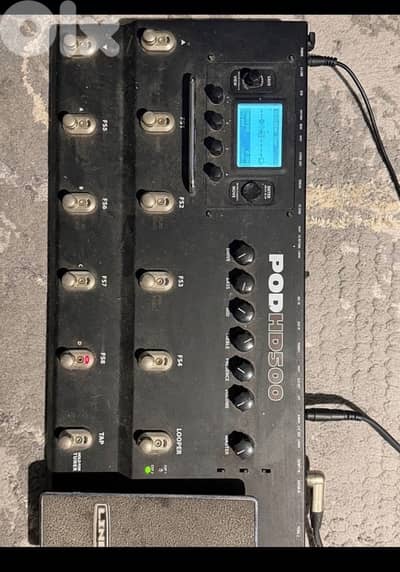 6 POD HD500 processor