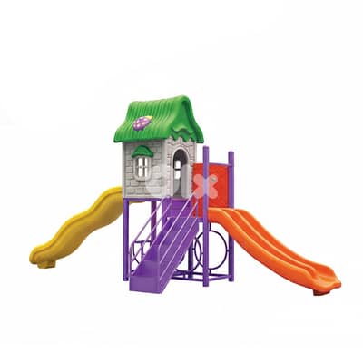Kids Outdoor Playground 540 x 180 x 270 cm - ملعب خارجي كبير للأطفال