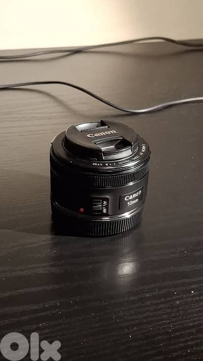 canon EF 50 mm f/1.8 stm lens in great condition