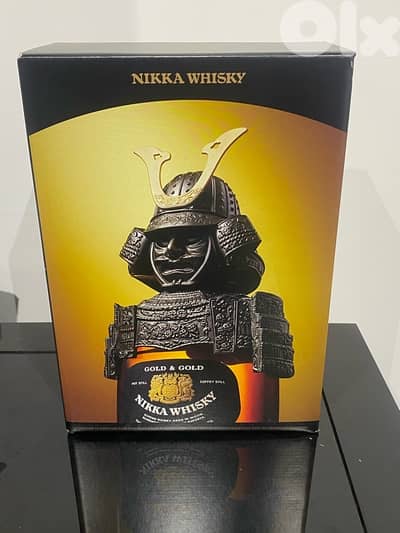 old bottle deco nikka samurai