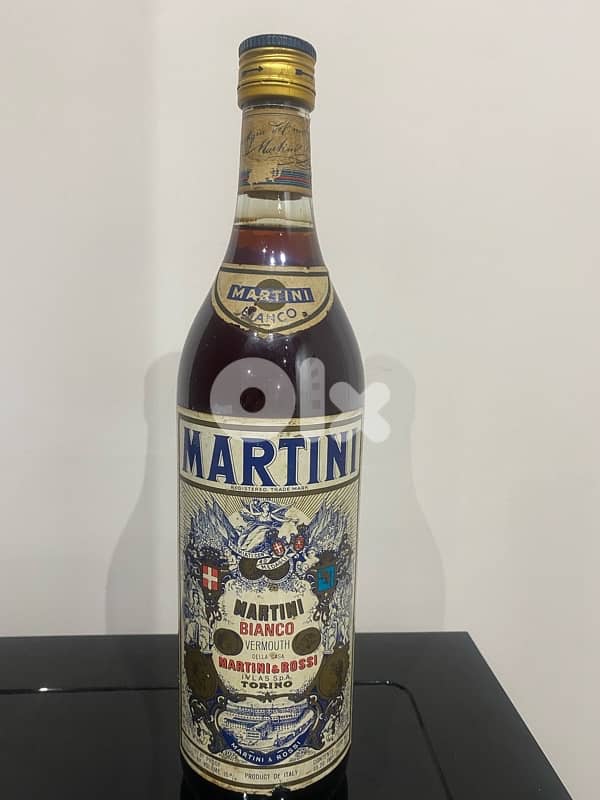 old bottle deco martini antique and dubonet cherry 1
