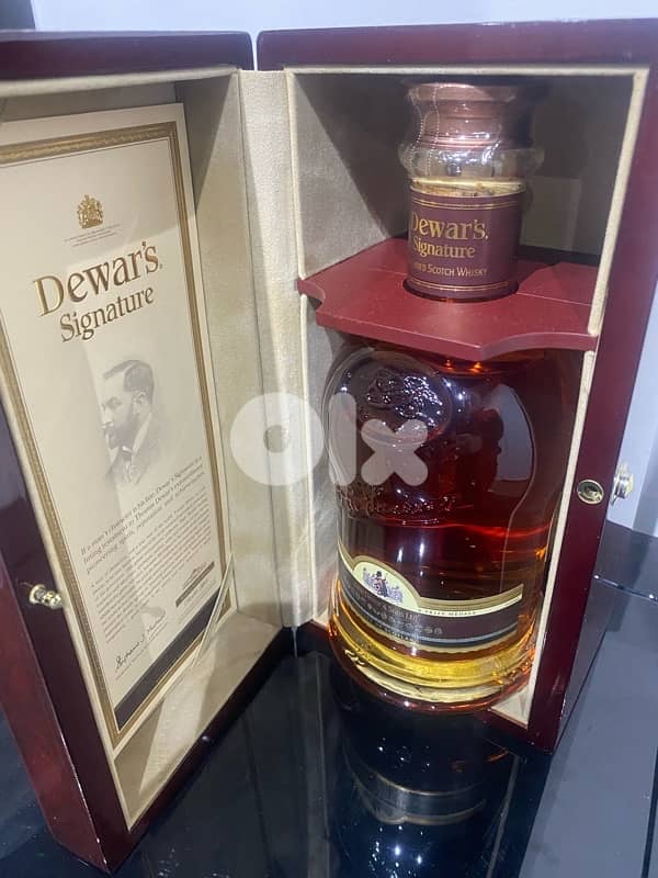 old bottle deco signature 25 yrs 1