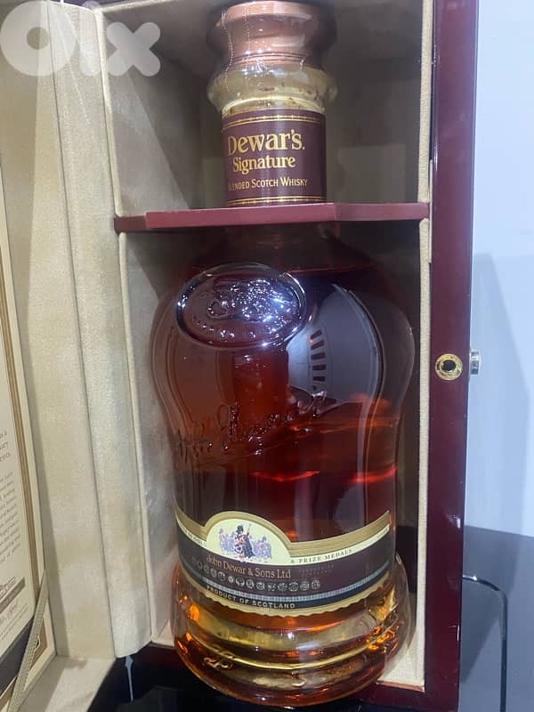 old bottle deco signature 25 yrs 2