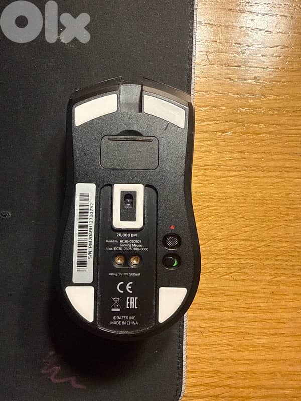 wireless razor viper ultimate with the original wire and wireless usb 1