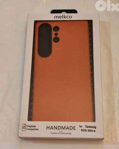 Samsung S25 Ultra Melkco Handmade leather case