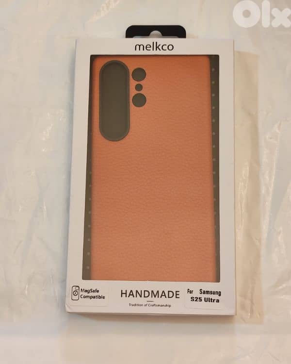 Samsung S25 Ultra Melkco Handmade leather case 1