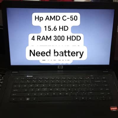 hp amd c-50