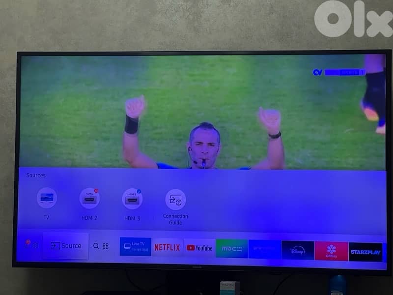 samsung smart tv 55’ 1