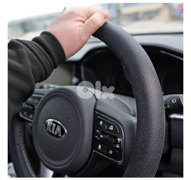 Universal Anti-slip Silicone Car Steering Wheel Protective Cover 2
