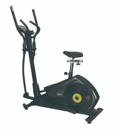 POWERFIT ELLIPTICAL CROSS TRAINER WITH CHAIR – GREEN EDITION