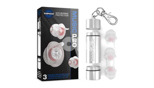 Earpeace Music Pro Earplugs (Protection Filter For DJs)