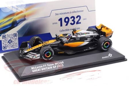Oscar Piastri McLaren MCL60 #81 (British GP 2023) diecast model 1;43