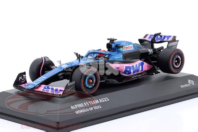 Esteban Ocon Alpine A523 #31 (Monaco GP 2023) diecast car model 1;43 1