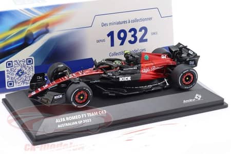 Zhou Guanyu Alfa Romeo C43 #24 (Australian GP 2023) diecast model 1;43