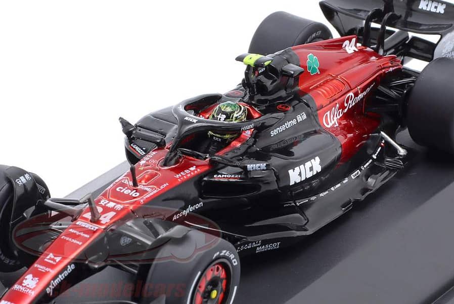 Zhou Guanyu Alfa Romeo C43 #24 (Australian GP 2023) diecast model 1;43 5