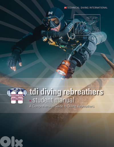 TDI Diving Rebreather Manual & diver knowledge Quest mamual (eBook)