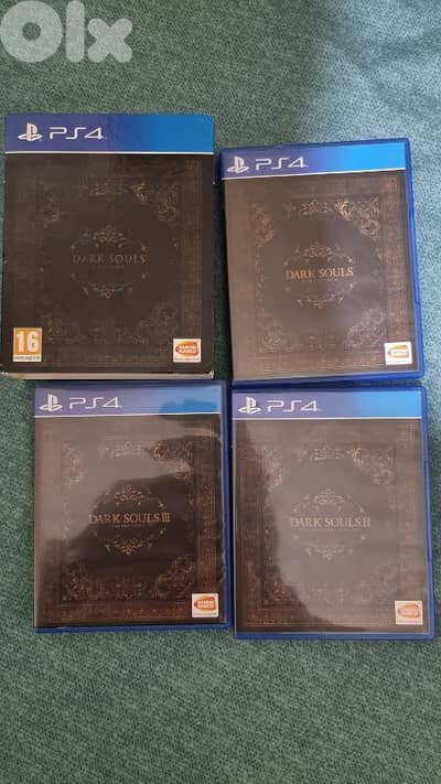 Dark Souls trilogy (PS4 CD) for sale
