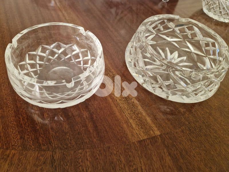 Assorted Bohemia Crystal decorations and glass 4