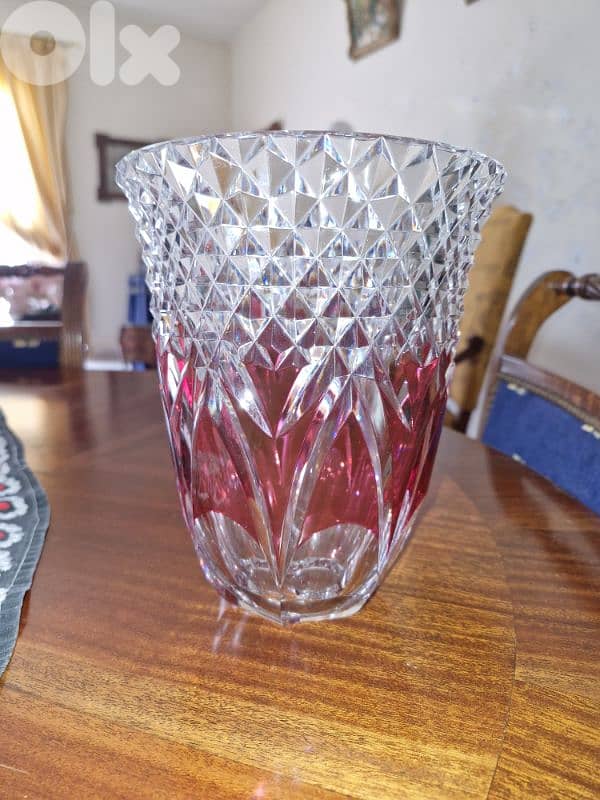 Assorted Bohemia Crystal decorations and glass 6