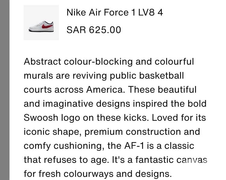 Original Nike Air Force 1 unisex size 37,5 3