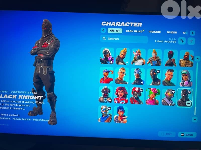Fortnite Black Knight account 9