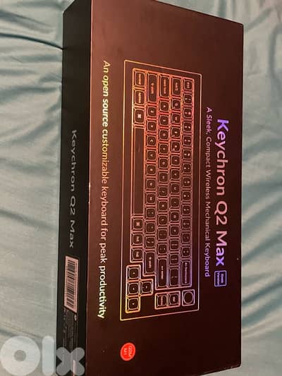 Barely used Keychron Q2 max wireless keyboard