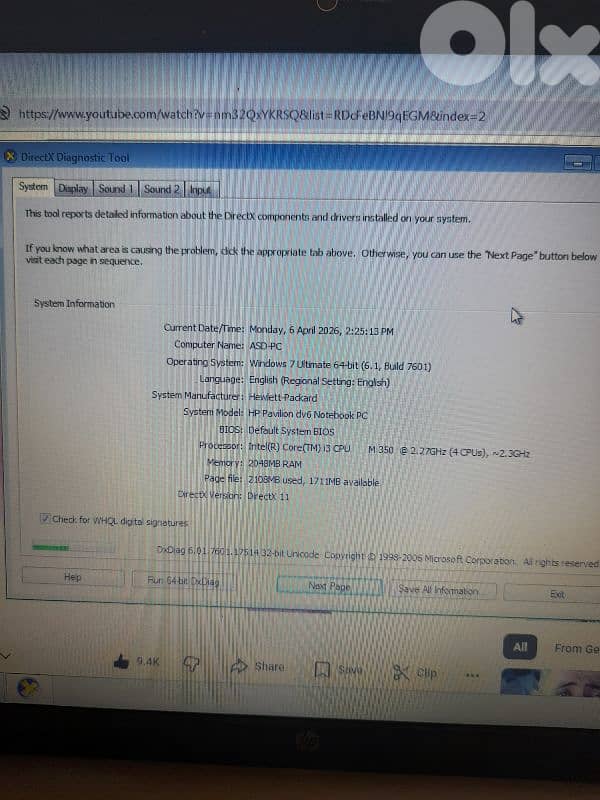 laptop like new ndif w sari3 ma3 mouse w charge 4