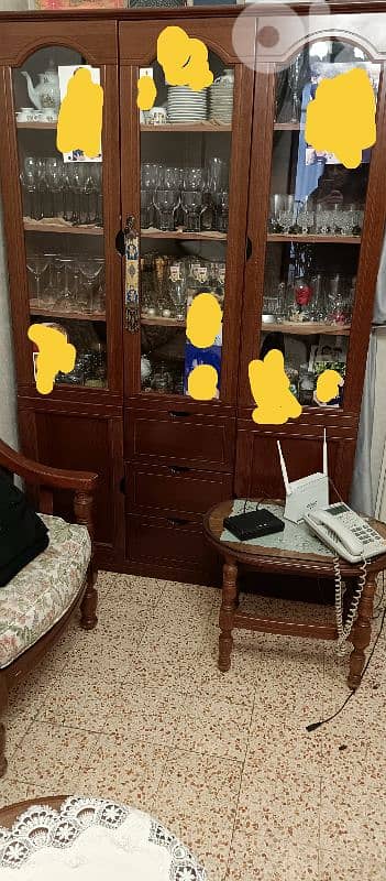 used wall unit shelves with drawers in very good condition