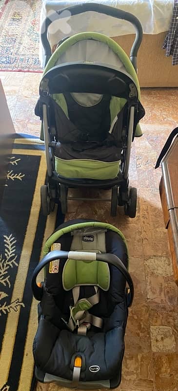 Chicco stroller and car seat